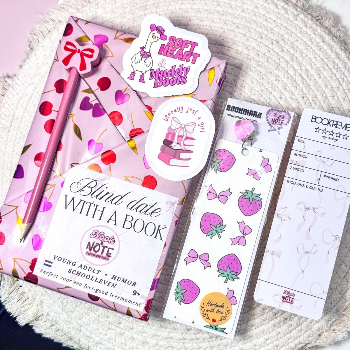 Pink Classic Blind Date With a Book gift